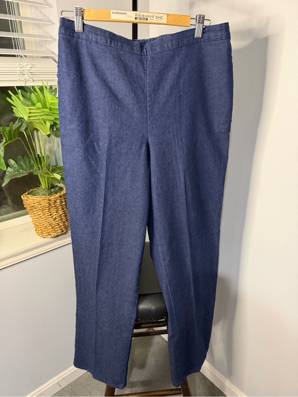 Alfred Dunner Navy Blue Dress Pants